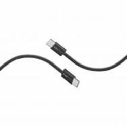 Кабель Promate USB-C to USB-C 60W Power Delivery 1,2 м black (ecoline-cc120.black)