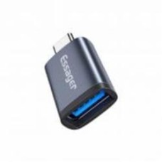 Адаптер Essager Soray OTG USB Female to Type-C Male USB3.0 Adaptor Grey серый (EZJAC-SRA0G)