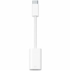 Адаптер Apple USB-C to Lightning Adapter белый (MUQX3ZM/A)