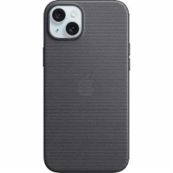 Чехол Apple FineWoven Case with MagSafe для Apple iPhone 15 Plus black (MT423ZM/A)