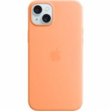 Чехол Apple Silicone Case with MagSafe для Apple iPhone 15 Plus orange sorbet (MT173ZM/A)