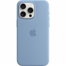 Чехол Apple Silicone Case with MagSafe для Apple iPhone 15 Pro Max winter blue (MT1Y3ZM/A)