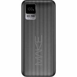 Повербанк Make PD+QC 30000 mAh black (MPB-301BK)