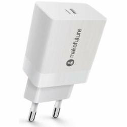 Зарядное устройство Make 25W PD White (MCW-311PWH)