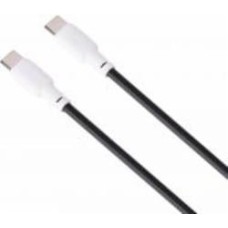Кабель Gelius Full Silicon GP-UCN001CC Type-C to Type-C (60W) 1,2 м черно-белый (00000092315)