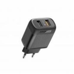 Сетевое зарядное устройство Promate BiPlug-QC3 18W 2хUSB-A