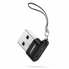 Адаптер UGREEN US280 USB A Male to USB-C Female Adapter black (50568)