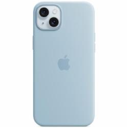 Чехол Apple Silicone Case with MagSafe для Apple iPhone 15 Plus blue (MWNH3ZM/A)