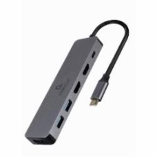 Док-станция Cablexpert A-CM-COMBO3-03 dark grey (A-CM-COMBO3-03)