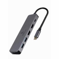 Док-станция Cablexpert A-CM-COMBO3-03 dark grey (A-CM-COMBO3-03)