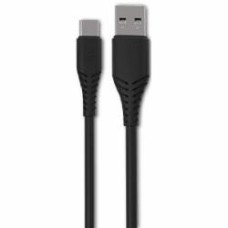 Кабель телефонный Make USB to Type-C 2.4A Black 1 м (MCB-CP1BK)
