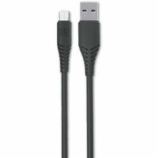 Кабель телефонный Make Micro USB 2.4A 1 м (MCB-MP1BK)