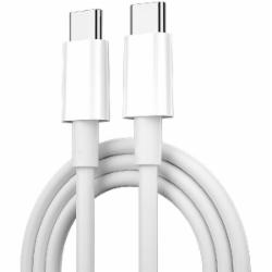 Кабель телефонный Make Type-C to Type-C PD 100W 1,2 м (MCB-CT1WH)