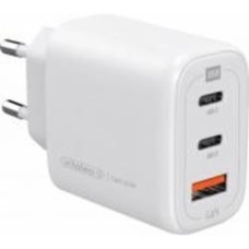 Зарядное устройство Intaleo TCG65GAN 65W GAN 2USB-C PD+USB-A QC 3.0 (1283126559525)