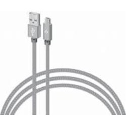 Кабель Intaleo CBGNYM2 Micro USB 2 м серый (1283126477683)