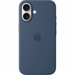 Чехол Apple Silicone Case with MagSafe для Apple iPhone 16 denim (MYY23ZM/A)