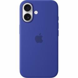 Чехол Apple Silicone Case with MagSafe для Apple iPhone 16 ultramarine (MYY63ZM/A)