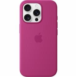 Чехол Apple Silicone Case with MagSafe для Apple iPhone 16 Pro fuchsia (MYYN3ZM/A)