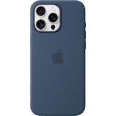 Чехол Apple Silicone Case with MagSafe для Apple iPhone 16 Pro Max denim (MYYU3ZM/A)