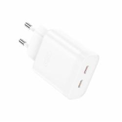 Сетевое зарядное устройство Xo L105 35W 2хUSB-C White (L105.white)
