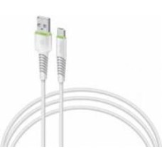 Кабель Intaleo CBFLEXT1 USB-USB Type-C 1,2 м белый (1283126568534)
