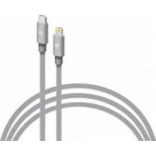 Кабель Intaleo CBGNYTL1 30W Type-C to Lightning 1 м серый (1283126559587)