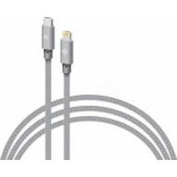 Кабель Intaleo CBGNYTL1 30W Type-C to Lightning 1 м серый (1283126559587)