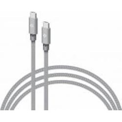 Кабель Intaleo CBGNYTT1 60W Type-C to Type-C 1 м серый (1283126559501)