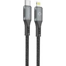 Кабель Intaleo CBGPD30WTL1 Type-C to Lightning 30W 1,2 м серый (1283126518089)