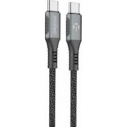 Кабель Intaleo CBGPD60WTT1 Type-C to Type-C 60W 1,2 м серый (1283126518096)