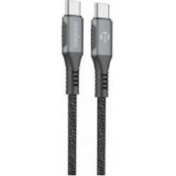 Кабель Intaleo CBGPD60WTT2 Type-C to Type-C 60W 2 м серый (1283126518102)