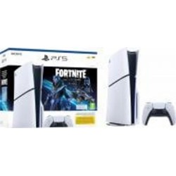 Игровая консоль Sony PlayStation 5 Slim Blu-ray (Fortnite Cobalt Star Bundle) white