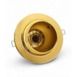 Светильник встраиваемый (Downlight) Electrum R80R E27 золотой B-IS-0447