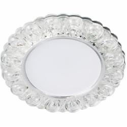 Светильник точечный LightMaster CE1050 с LED-подсветкой 5 Вт 3000 К прозрачный