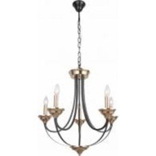Люстра подвесная Victoria Lighting Rosemary/SP5 5x40 Вт E14 никель