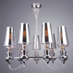 Люстра подвесная Arte Lamp Anna Maria A4280LM-9CC 9x40 Вт E27 хром