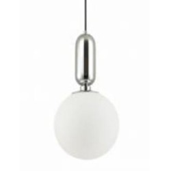 Подвес Focus Light Round плафон 200мм 1xE27 S0125-1C Хром