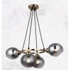 Люстра подвесная Focus Light Molecula 4х60Вт 220 Вт E27 3380/4 хром