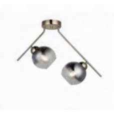 Люстра потолочная Focus Light Molecula 2x60 Вт E27 хром 3374/2 хром