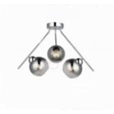 Люстра потолочная Focus Light Molecula 3x60 Вт E27 хром 3374/3