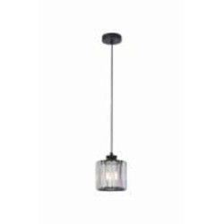 Подвес WunderLicht 1x60 Вт E27 черный OM1483-31BK