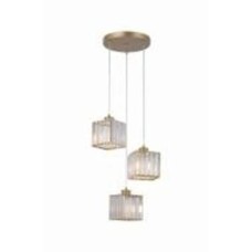 Подвес WunderLicht 3x60 Вт E27 золотой OM1483-33GD