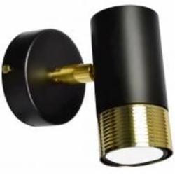 Светильник настенный Milagro Lighting DANI 1xGU10 1x8Вт Вт GU10 черный с золотистым MLP6237