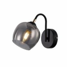 Бра WunderLicht 1x60 Вт E27 черный KK9057-11