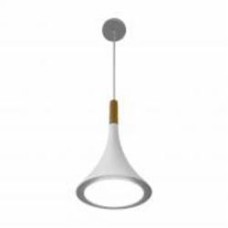 Подвес Luminaria 1x15 Вт GX53 белый/белый/дерево WOOD LINE P2406 WH