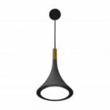 Подвес Luminaria 1x15 Вт GX53 черный/черный/дерево WOOD LINE P2406 BK