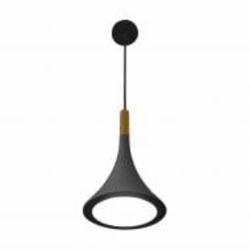 Подвес Luminaria 1x15 Вт GX53 черный/черный/дерево WOOD LINE P2406 BK