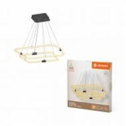 Подвес Ledvance Decor Tetragon 2XPendant Click DIM 3000К 23 Вт черный