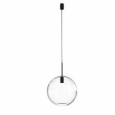 Подвес Nowodvorski Sphere 1x40 Вт E27 прозрачный/черный 7846
