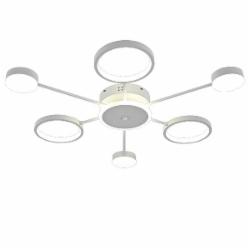 Люстра светодиодная Victoria Lighting Sabina/PL6+1 55 Вт белый